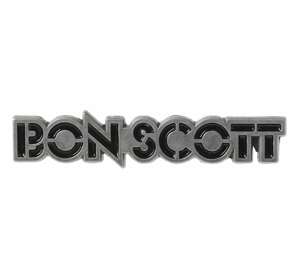 Bedž AC/DC - BON SCOTT - LOGO - RAZAMATAZ